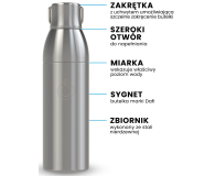 Dafi BUTELKA STEEL 0,9 DO SATURATORA - STAINLESS STEEL - 1484389 - zdjęcie 2